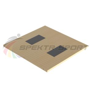 Купить Помост тяжелоатлетический 3х3х0,1м, рез. амортизаторы 1х0,5х0,04м в Сергиевпосаде 